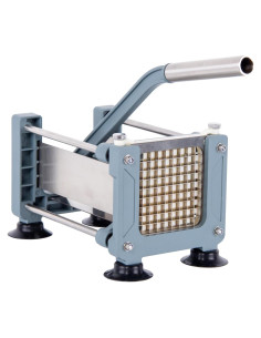 Cortador de Papas Fritas Rismanor Verde Acero Inoxidable 3 Grosores