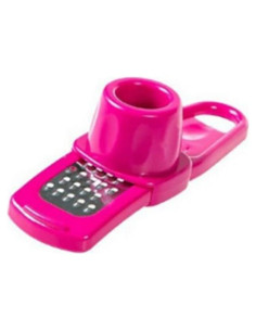 Rallador Mini Jowxsx Rojo de Acero Inoxidable 14.5 cm