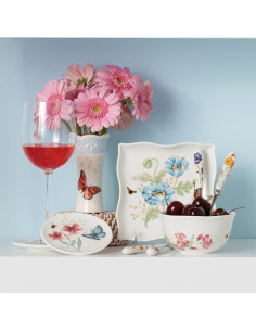 Juego de 2 Espátulas Lenox Mariposa Prado Acero Inoxidable 2