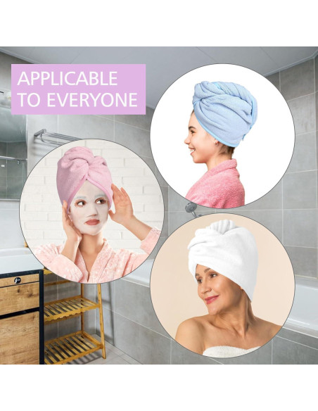 Conjunto de Toallas de Microfibra YoulerTex 5 Paquetes Secado Rápido