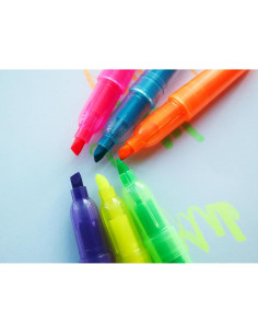 Set de 36 Mini Marcadores Fluorescentes SKKSTATIONERY Punta Chisel 2