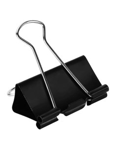 Clip de Carpeta Jumbo KTOJOY 51mm Negro - Paquete de 36