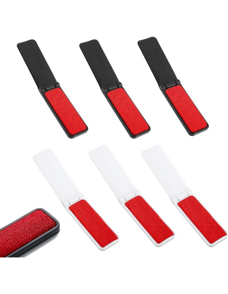 Cepillo Quitapelusas Plegable Nanchroadly para Ropa y Alfombras