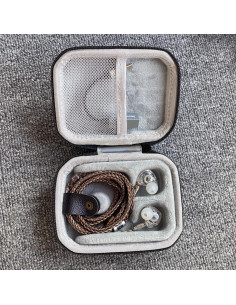 Caja de Almacenamiento de Auriculares JaHui, Cuero PU, Impermeable 2