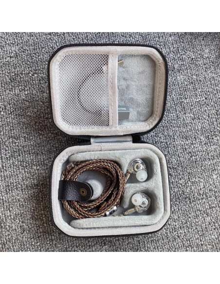 Caja de Almacenamiento de Auriculares JaHui, Cuero PU, Impermeable