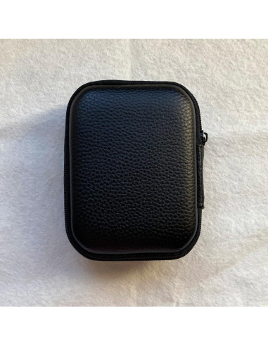 Caja de Almacenamiento de Auriculares JaHui, Cuero PU, Impermeable