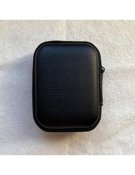 Caja de Almacenamiento de Auriculares JaHui, Cuero PU, Impermeable