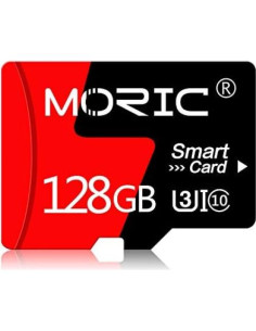 Paquete 2 Tarjetas Micro SD 128GB MORIC C10 A1 Alta Velocidad 2