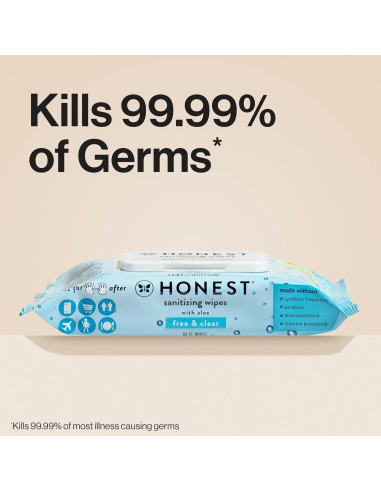 Toallitas Antibacterianas The Honest Company 150 Unidades