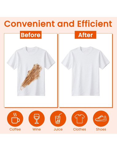 Toallitas Quitamanchas Húmedas RSQAZQ 50 Unidades Viaje