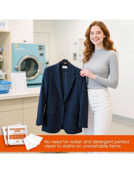 Toallitas Quitamanchas Húmedas RSQAZQ 50 Unidades Viaje