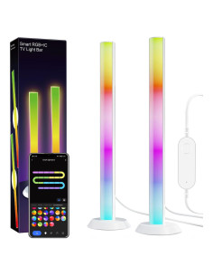 Barra de Luz LED Inteligente ECWEYAG RGB 5W para TV