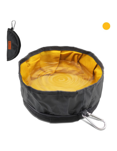 Tazón de Viaje Plegable LumoLeaf 2L para Perros y Gatos