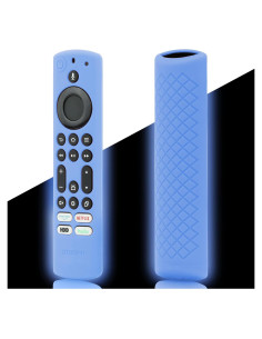 Funda de Silicona Azul Brillante LEFXMOPHY para Control Remoto Toshiba/Insignia
