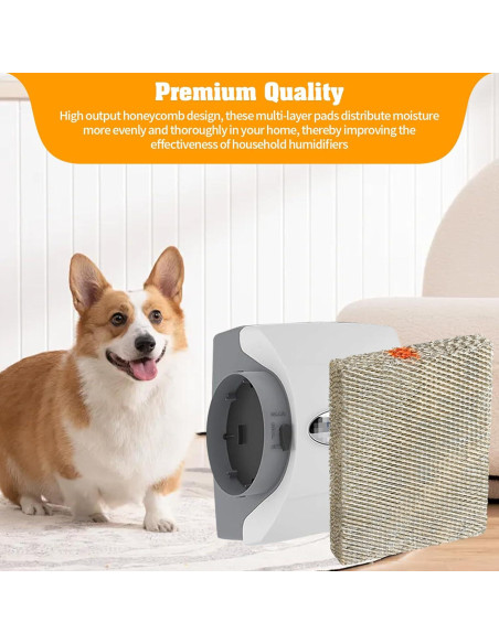 Paquete de 2 Filtros de Reemplazo para Humidificador AprilAire A35