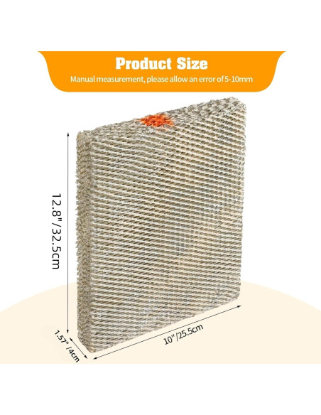 Paquete de 2 Filtros de Reemplazo para Humidificador AprilAire A35