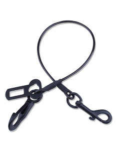 Cinturón de Seguridad para Perros VIVAGLORY 84.92 cm Negro