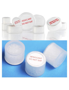 Cápsulas de Gel de Sílice Grado Alimenticio WiseCan 200 Unidades 0.5g