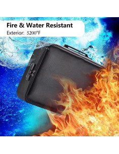 Bolsa de Documentos a Prueba de Fuego Ruboka 35.88x27cm 2