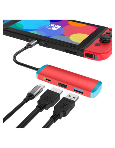 Adaptador USB C a HDMI 4K RuntoGOL para Switch y Steam Deck