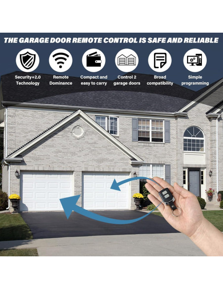 Control Remoto Universal para Puerta de Garaje Villalpand Control Remoto Universal para Puerta de Garaje Villalpand