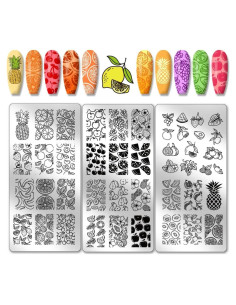 Kit de Placas de Estampado de Uñas PH PandaHall 45 Patrones