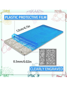 Kit de Placas de Estampado de Uñas PH PandaHall 45 Patrones 2