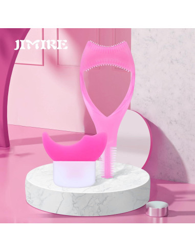 Escudo de Máscara 3 en 1 JIMIRE para Pestañas - Rosa