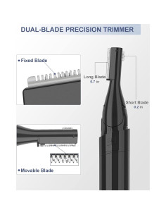 Recortador de Cejas Eléctrico NINGBO BANGSHOU, Indoloro y Portátil 2