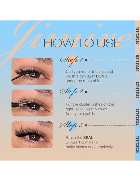 Escudo de Máscara 3 en 1 JIMIRE para Pestañas - Rosa