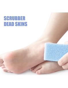 Paquete de 4 Pumices para Pies OHOO Exfoliador Doble Cara 2