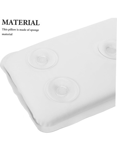 Almohada de Baño Healeved Impermeable con Ventosa 38x18 cm
