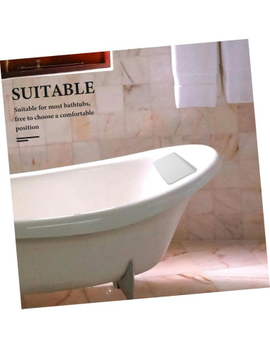 Almohada de Baño Healeved Impermeable con Ventosa 38x18 cm