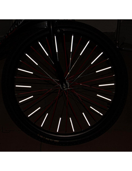 Reflectores de Radios PSLER 72 PCS para Bicicletas y Motocicletas