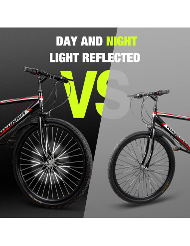 Reflectores de Radios PSLER 72 PCS para Bicicletas y Motocicletas