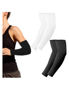 Mangas de Protección UV Grevosea para Mujeres - 2 Pares