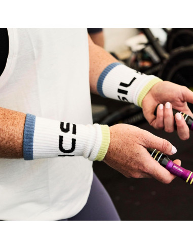 Muñequera de Algodón PICSIL Verde Oscuro - Absorbente y Transpirable