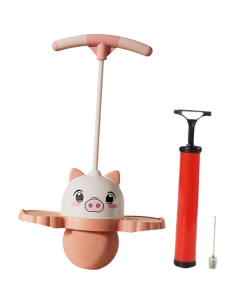 Bola de Salto Pogo Yiju Rosa 38x90cm Juguete Ejercicio 2