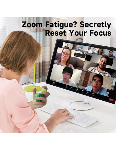 Bolas Magnéticas Antiestrés 8 PCS Verde VISREFUR - Juguete Sensorial