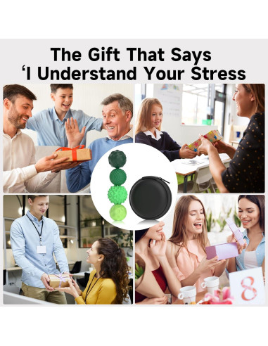 Bolas Magnéticas Antiestrés 8 PCS Verde VISREFUR - Juguete Sensorial