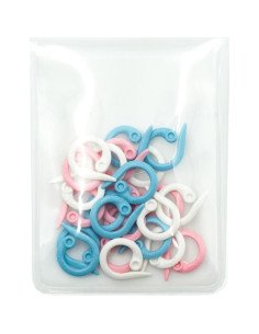 Marcadores de Anillo Abierto Clover 24 Piezas Multicolor 2