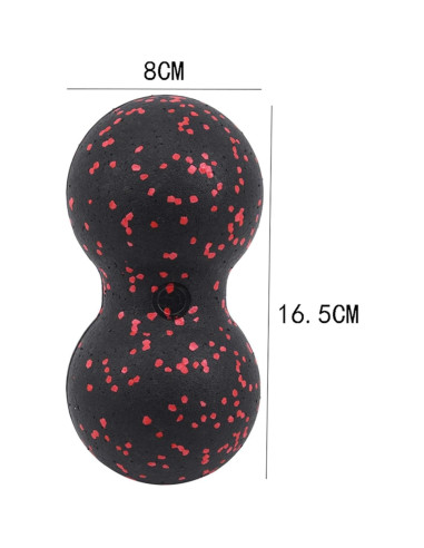 Bola de Masaje Doble de Lacrosse Risprsulen - Alivio Muscular