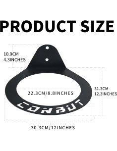 Soporte para Pelotas Medicinales CONBUT 3 Piezas Montado en Pared 2