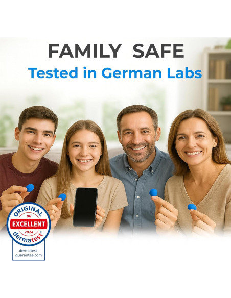 Kit de limpieza para auriculares y teléfonos Level8 - Azul