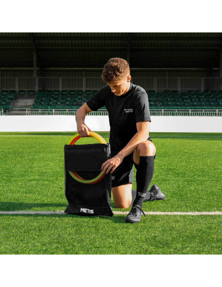 Anillos de Agilidad FORZA 12 Pack - Entrenamiento Versátil Rosa