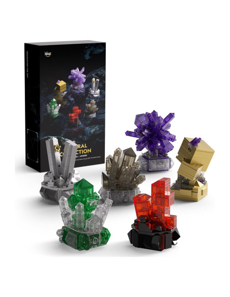 Set de Construcción de Rocas Geológicas Nifeliz 616 Piezas