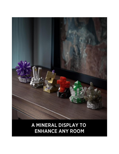 Set de Construcción de Rocas Geológicas Nifeliz 616 Piezas