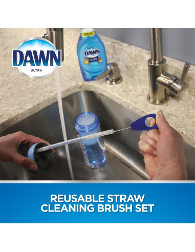 Cepillo de Limpieza para Pajitas Dawn - Paquete de 4 Unidades
