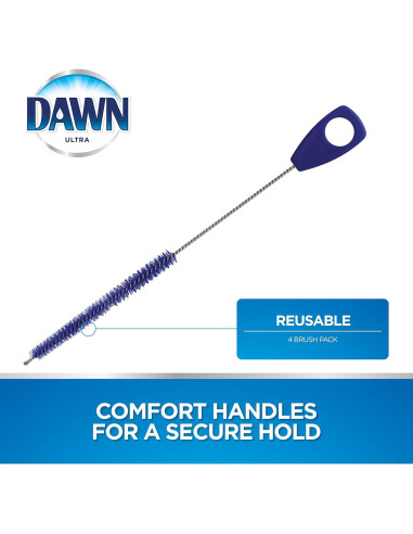 Cepillo de Limpieza para Pajitas Dawn - Paquete de 4 Unidades