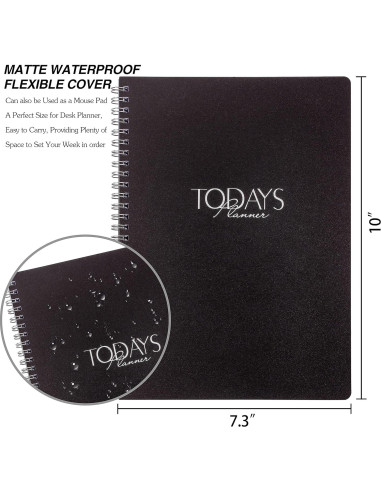 Planificador Diario y Semanal KAICN No Fechado 25.4x18.5cm